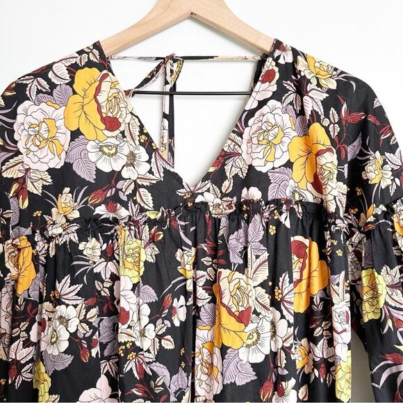 Who What Wear x Target Floral Flowy Midi Dress - Picture 3 of 7